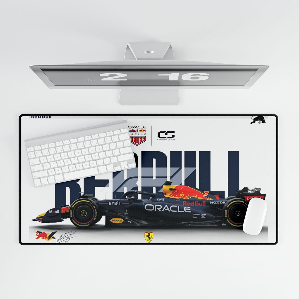 Red Bull Racing Formula 1 Desk Mat — Oracle Race Car Mouse Pad