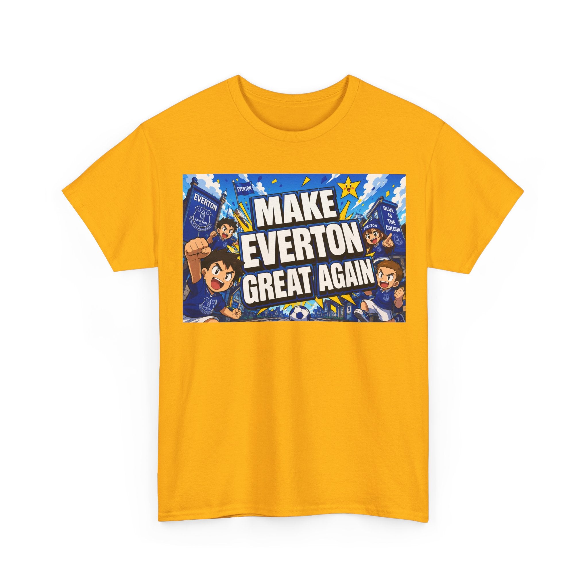 Everton Fan T-Shirt — "Make Everton Great Again" Football Supporter Tee
