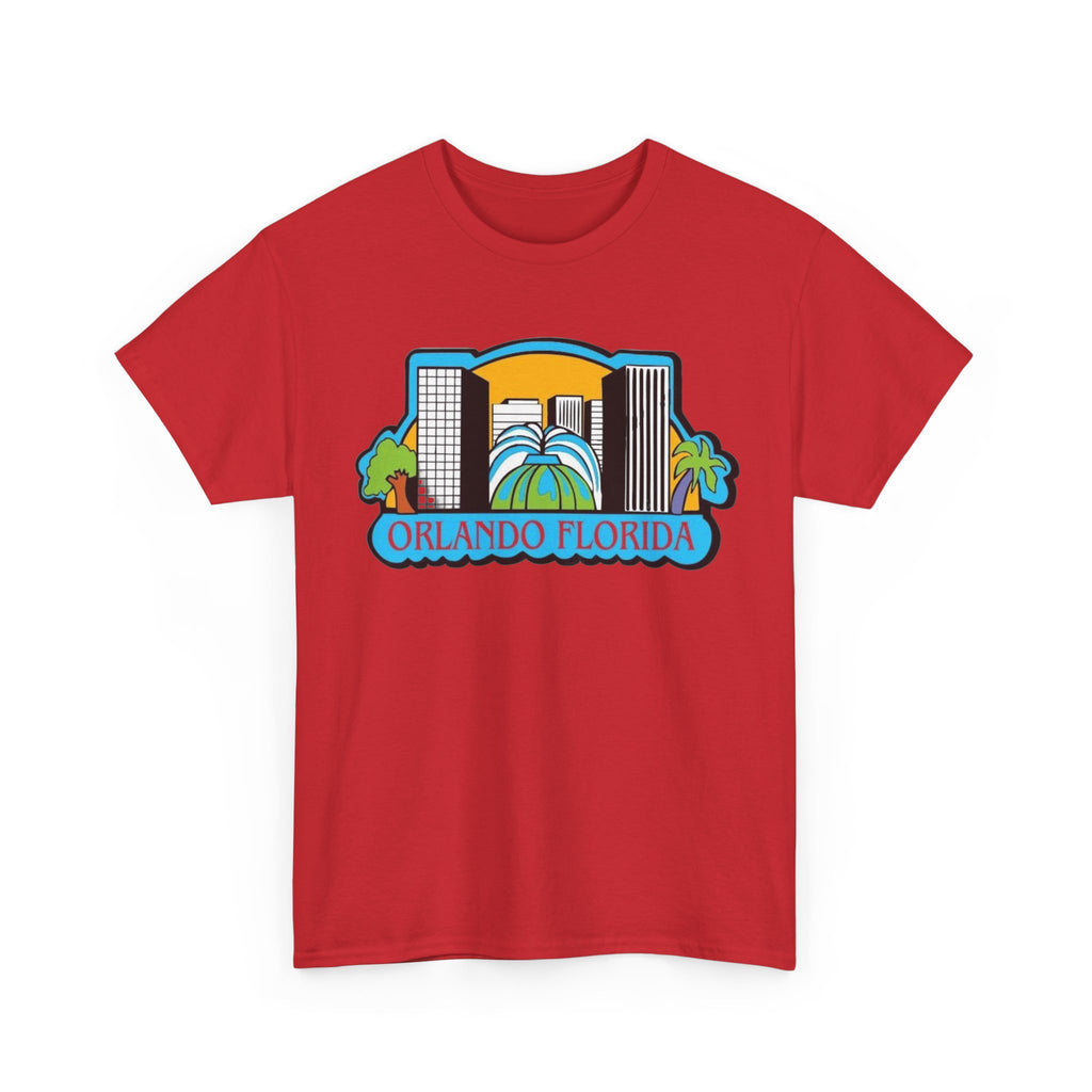 Orlando Florida Retro Skyline T-Shirt