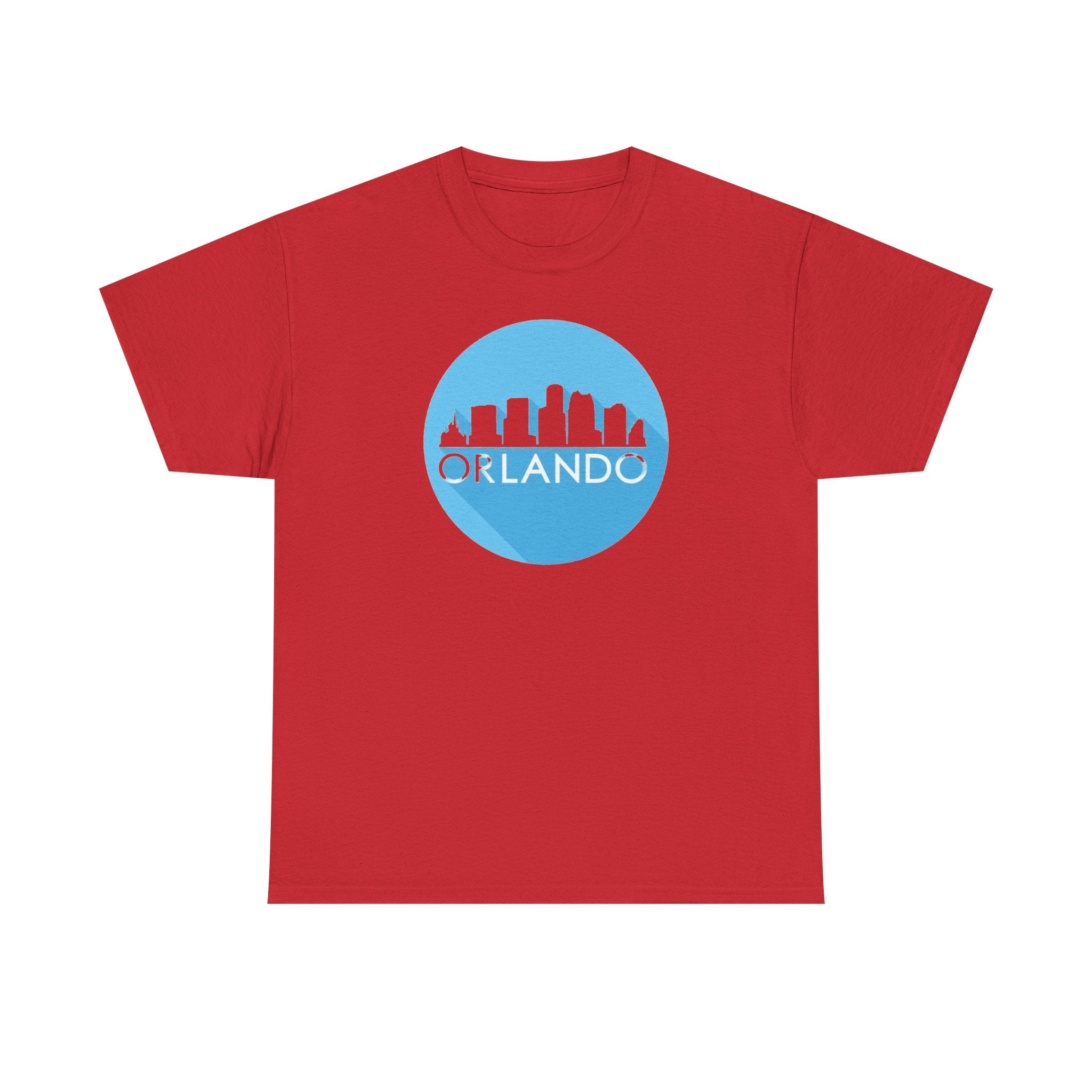 Orlando Skyline Tee — Blue Circle City Skyline T-Shirt