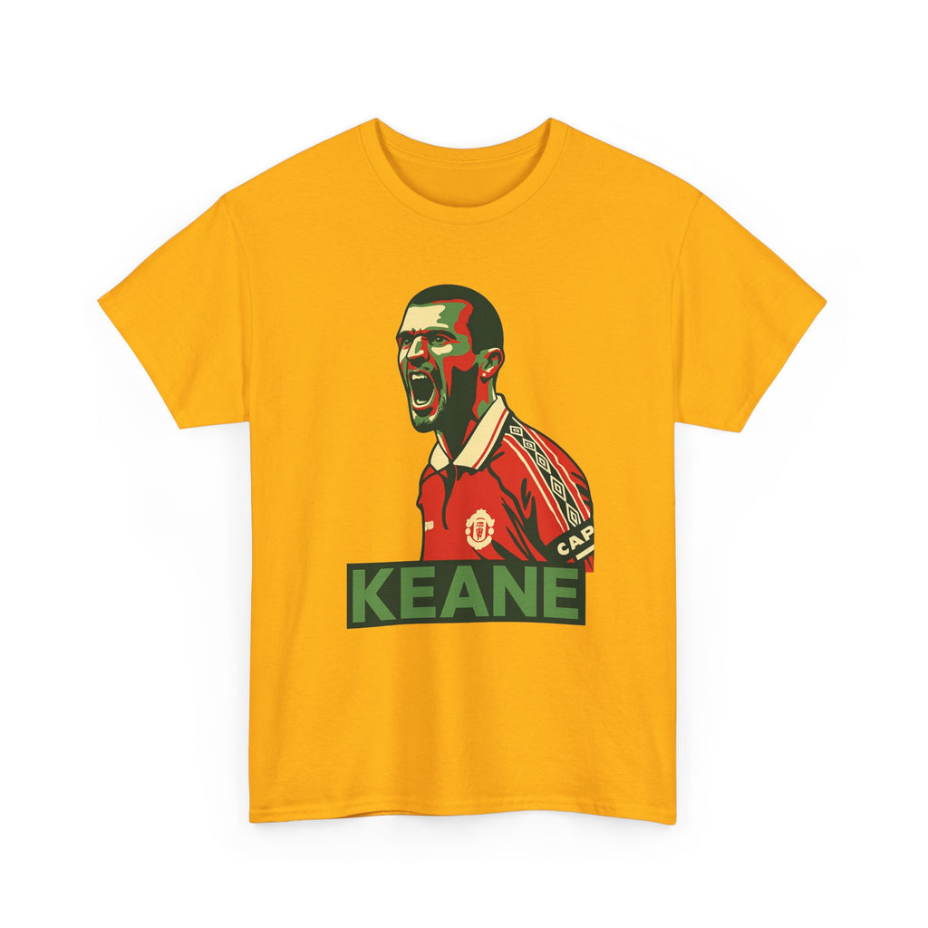 Roy Keane Retro Soccer Tee - Iconic Football Legend Graphic Shirt