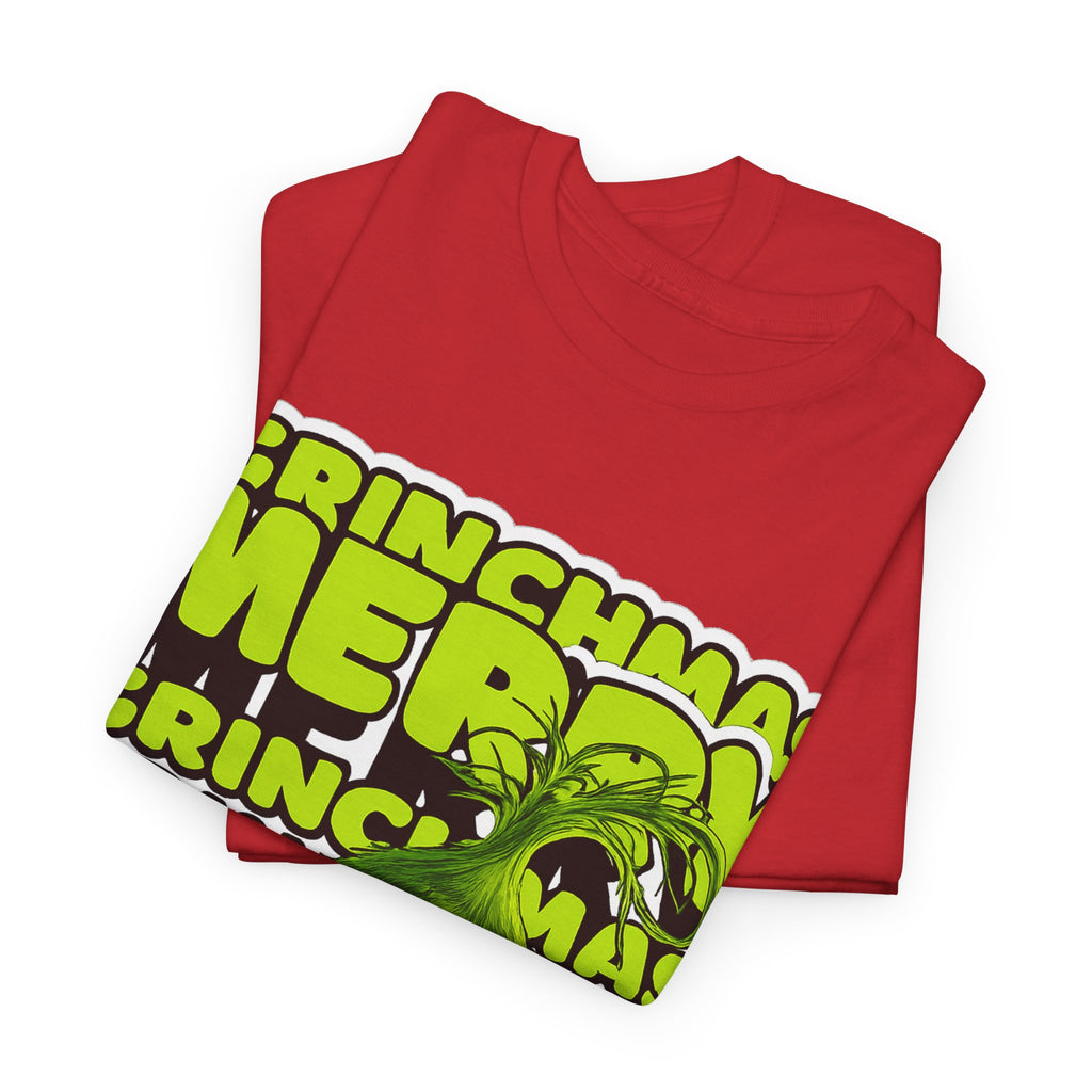 Grinchmas Merry Grinch Christmas Cotton T-Shirt / Tee