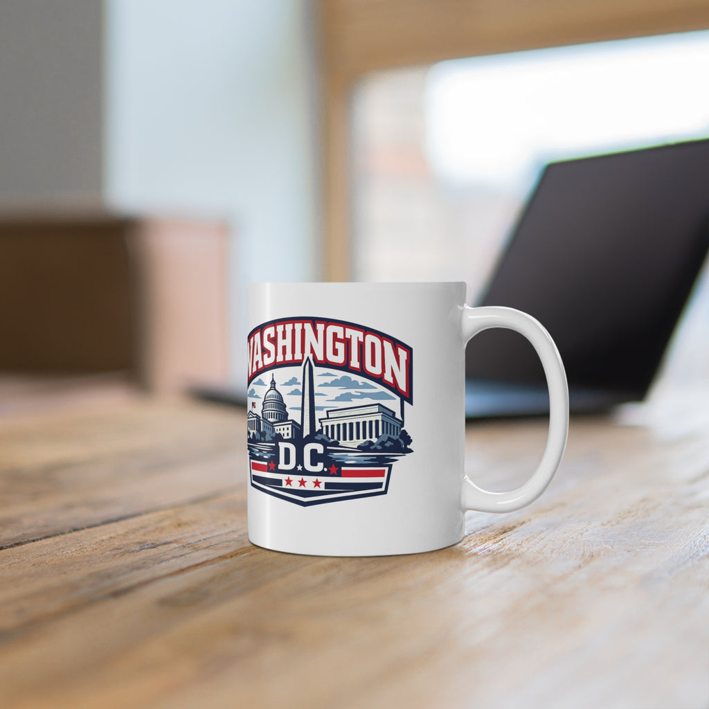 Washington DC Ceramic Coffee Cups, 11oz, 15oz