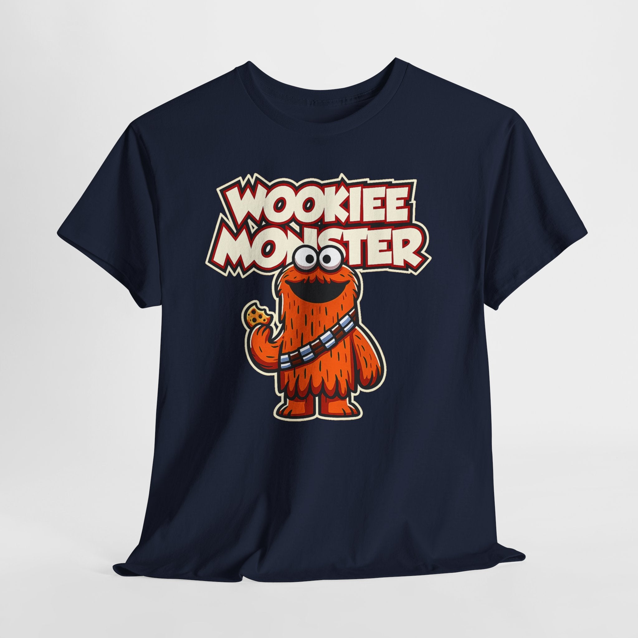 Wookiee Monster Tee - Funny Retro Sci‑Fi Cartoon Shirt