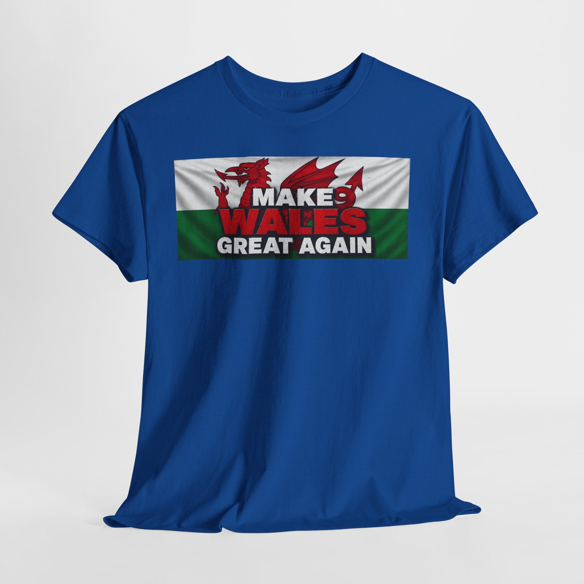 Wales Pride T-Shirt — 'Make Wales Great Again' Welsh Dragon Tee