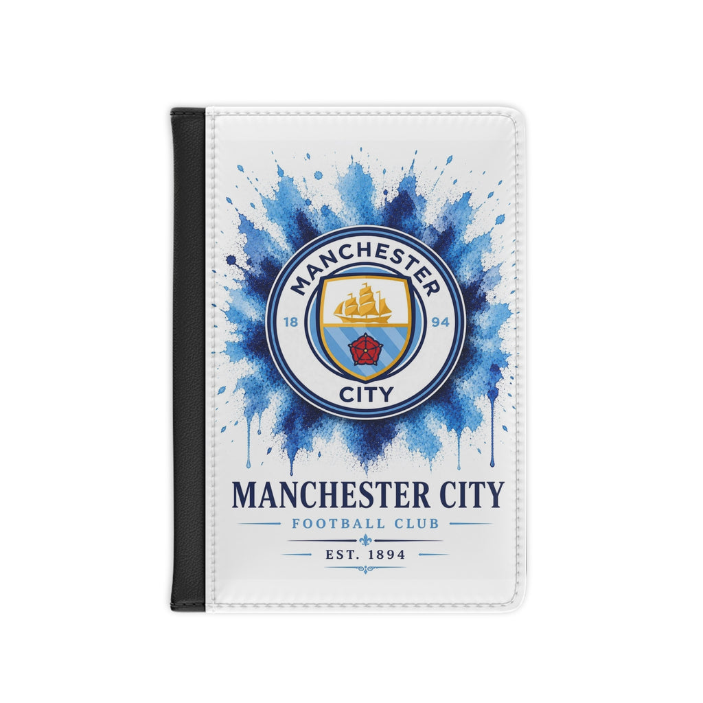 Manchester City Passport Cover — Football Club Travel Wallet