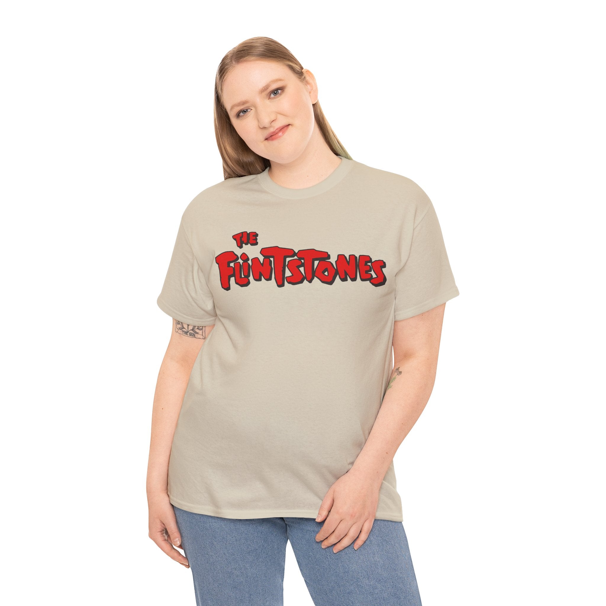 The Flintstones Logo Tee - Retro Cartoon Graphic T-Shirt