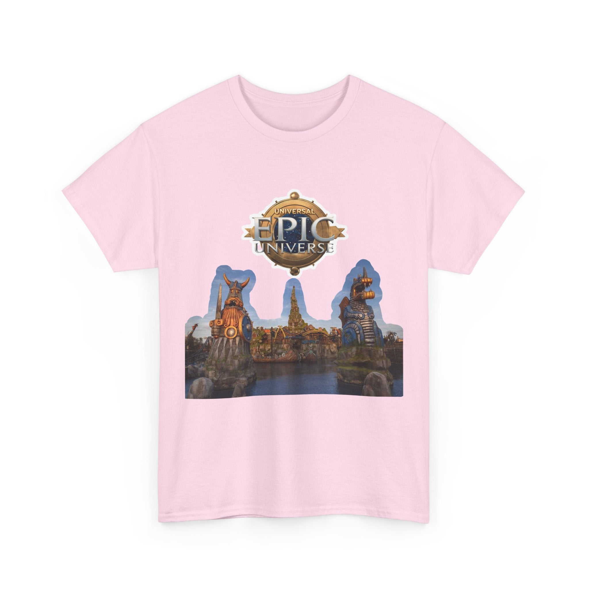 Epic Universe Theme Park T‑Shirt — Iconic Entrance Graphic Tee