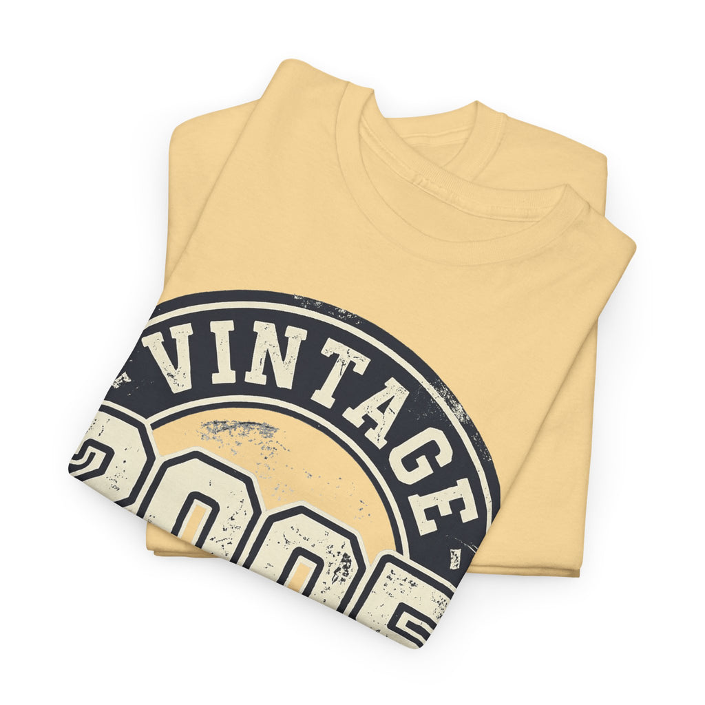 Vintage 2005 T-Shirt — Retro Birth Year Graphic Tee