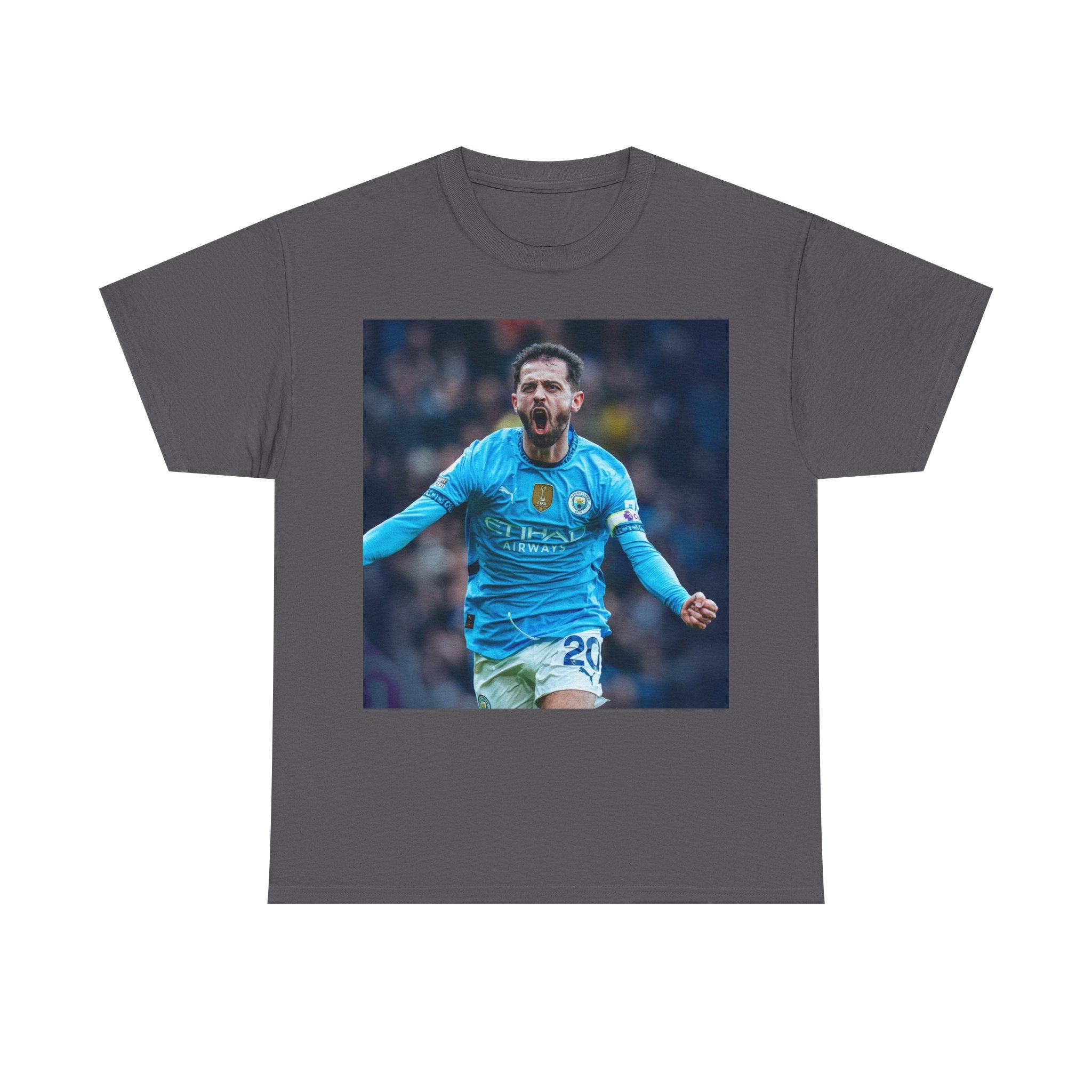 Bernardo Silva Tribute Tee – Inspirational Letter & Celebrating Goal Moment