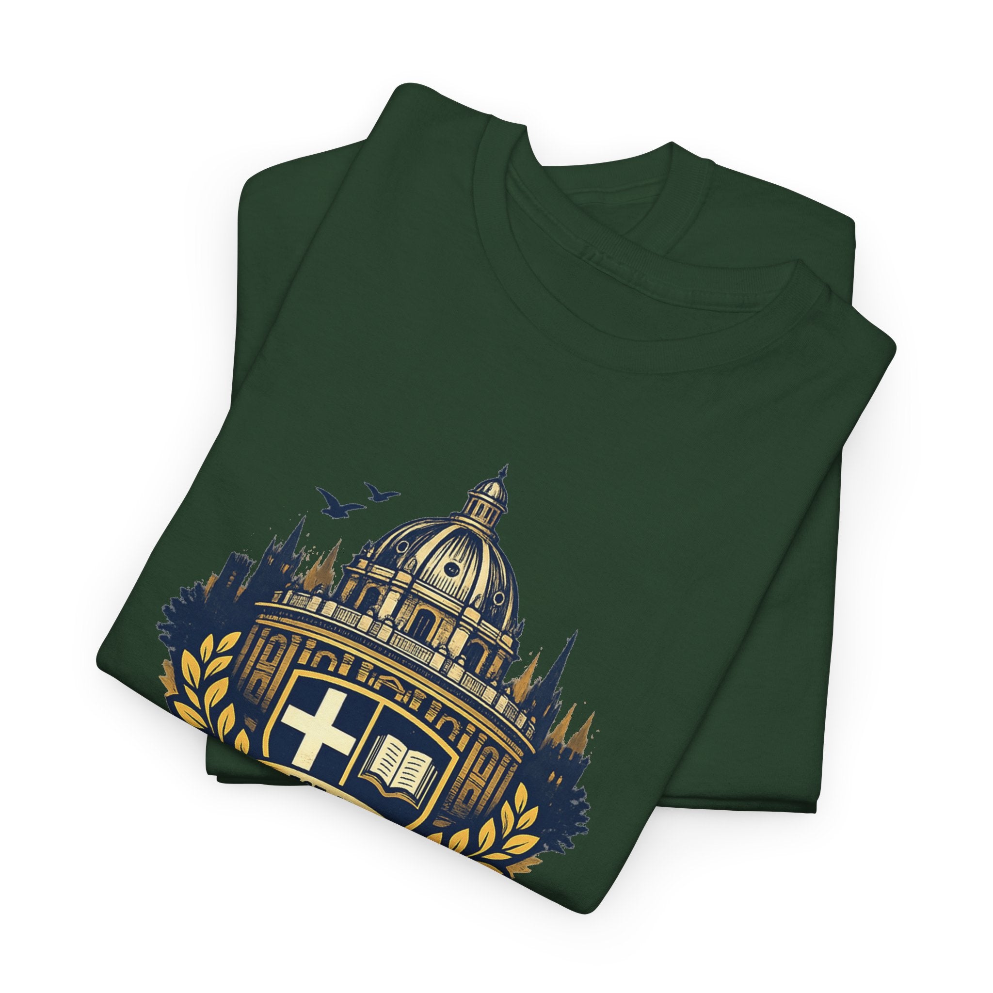 Oxford Crest T-Shirt — Vintage University Graphic Tee