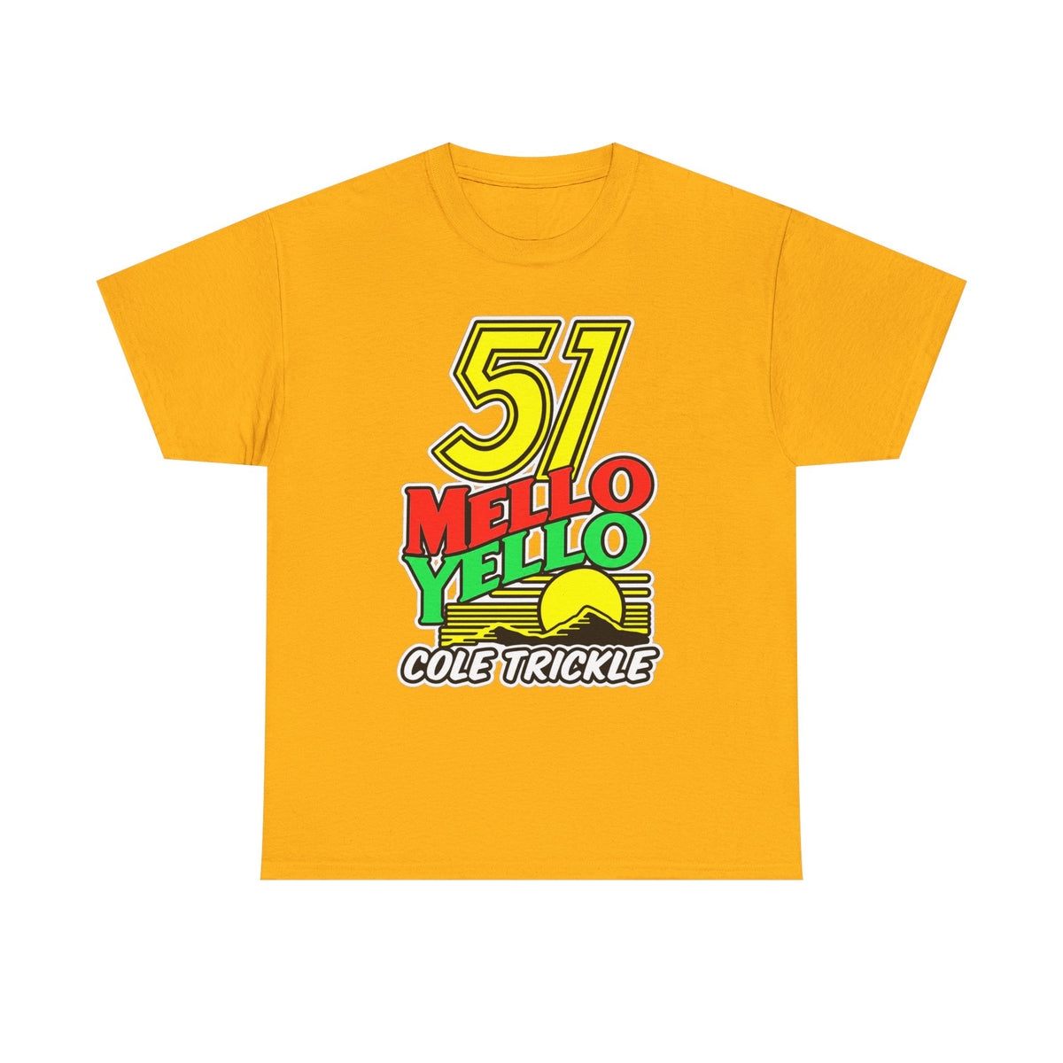 Days of Thunder Mello Yello '51' Graphic Tee — Cole Trickle Racing Shirt