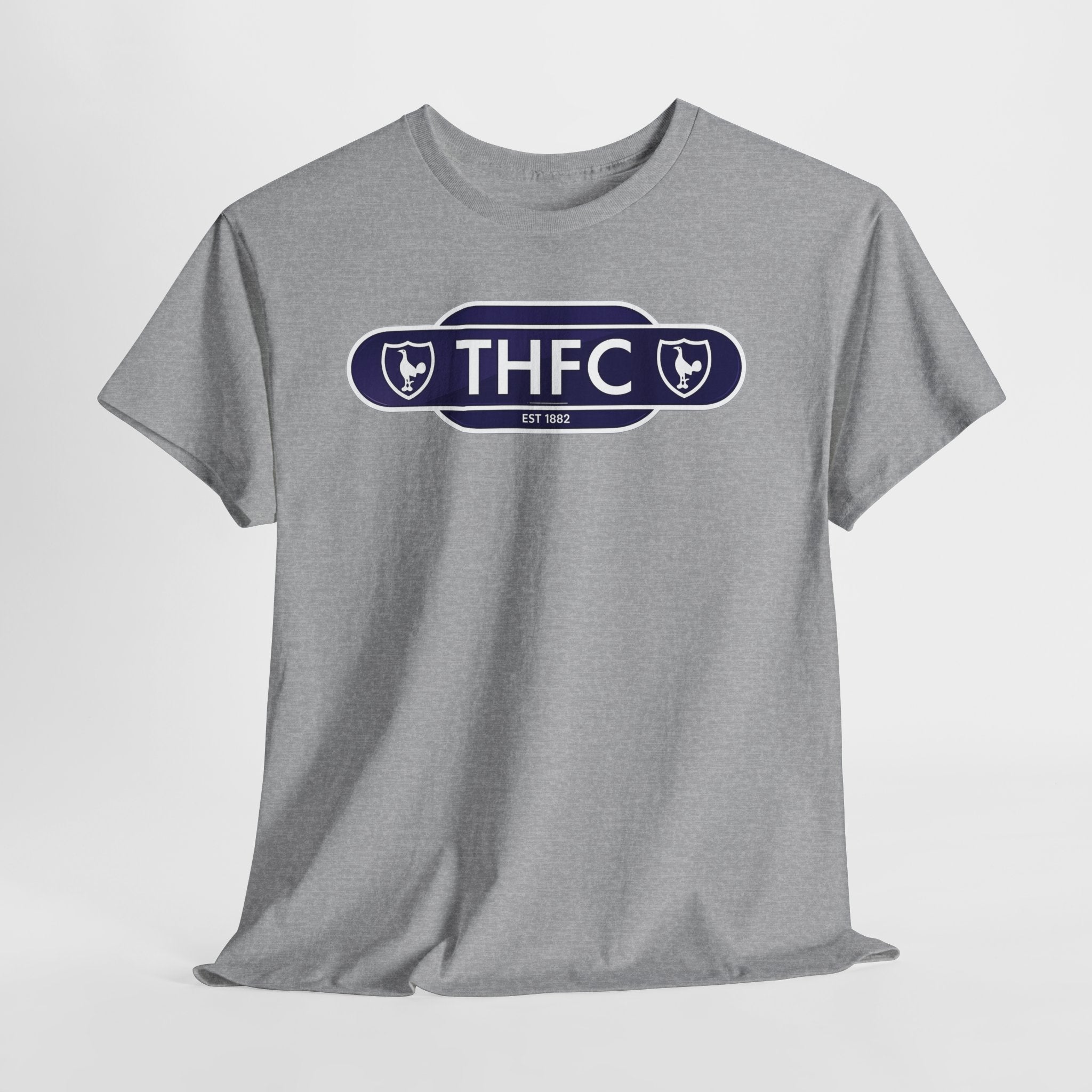 THFC Tottenham Hotspur Railway Sign T‑Shirt — Retro Football Club Tee