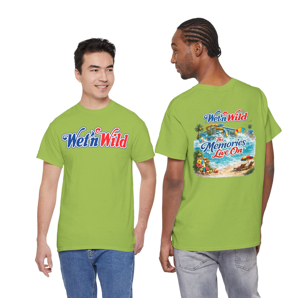 Wet 'n Wild Orlando Graphic Tee — "The Memories Live On" Retro Vacation T‑Shirt