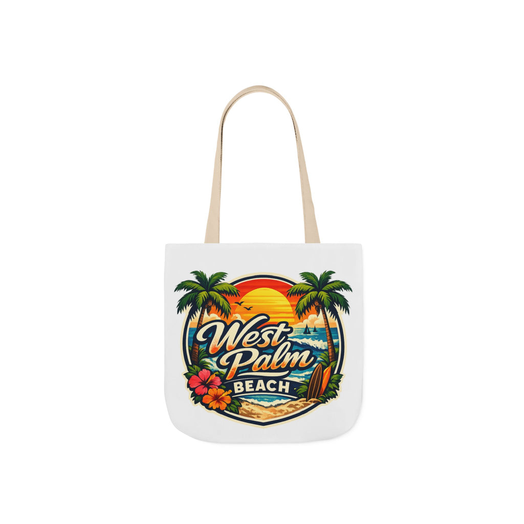 West Palm Beach Vintage Sunset Tote