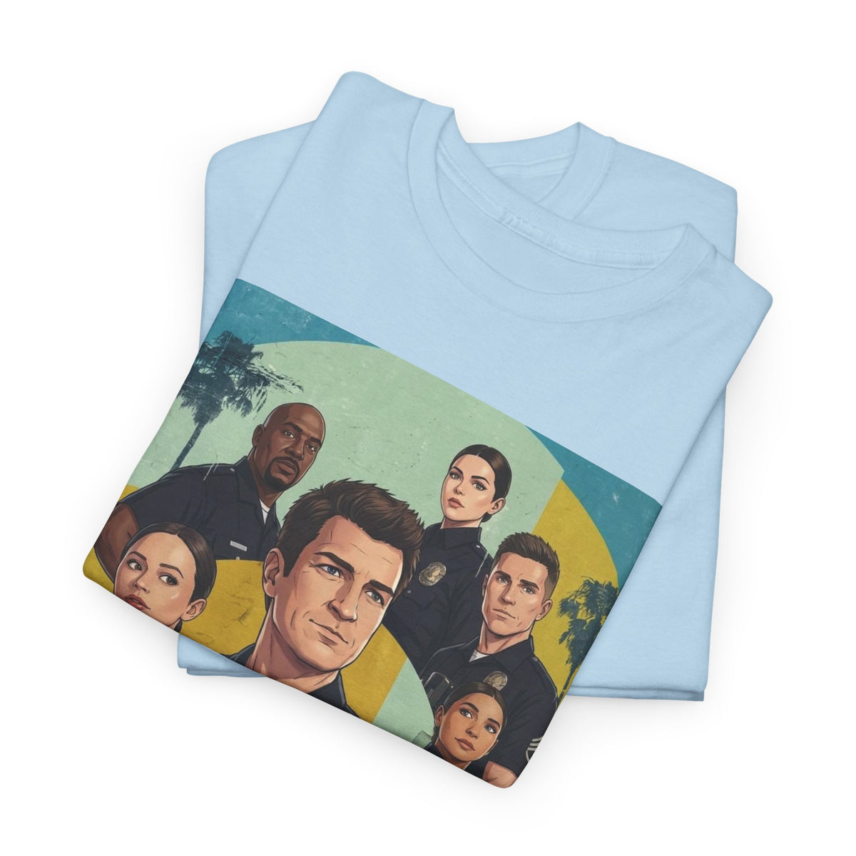 The Rookie TV Cast Graphic Tee — Vintage Poster Style Shirt
