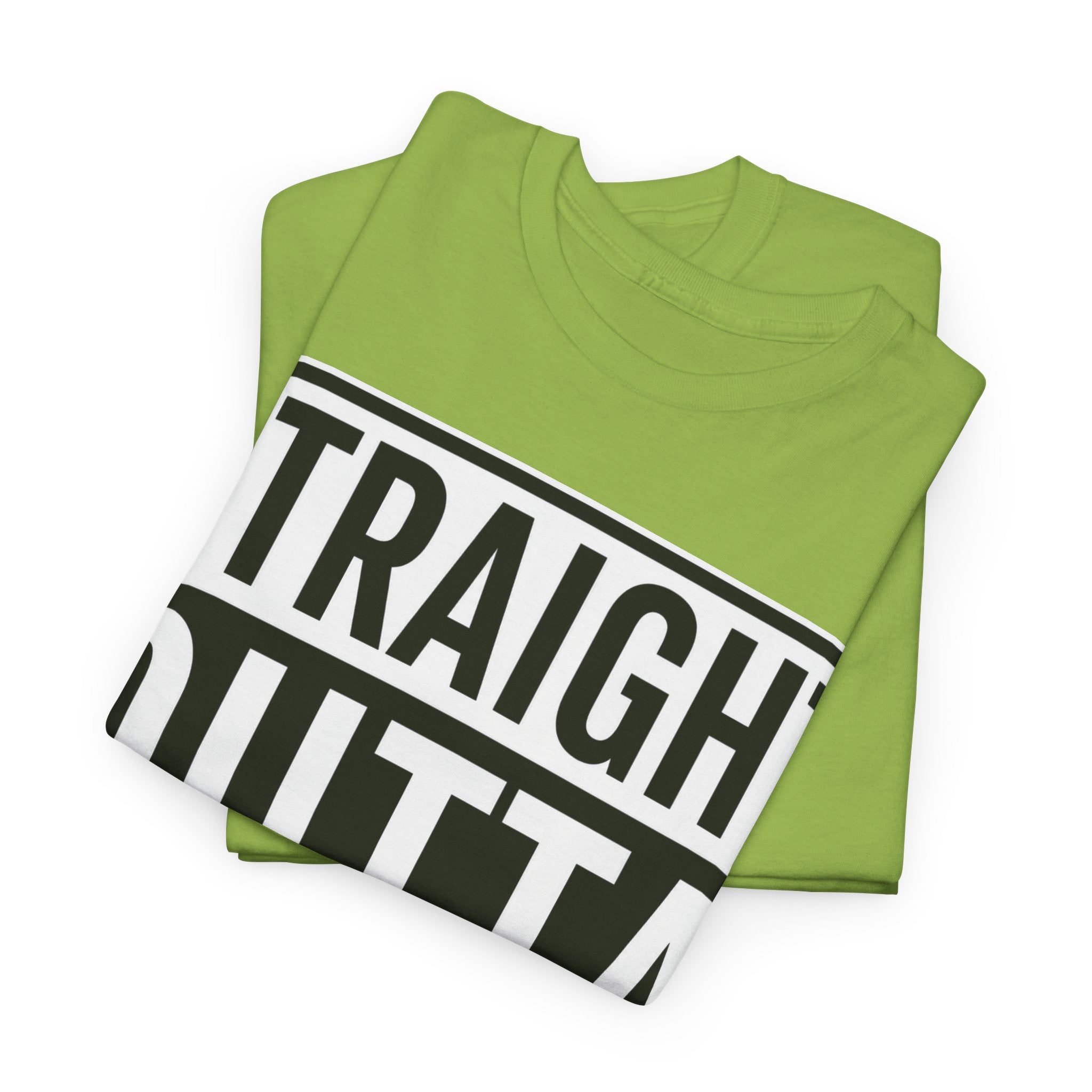 T-Shirt — "Straight Outta Mounjaro" Bold Typography Tee