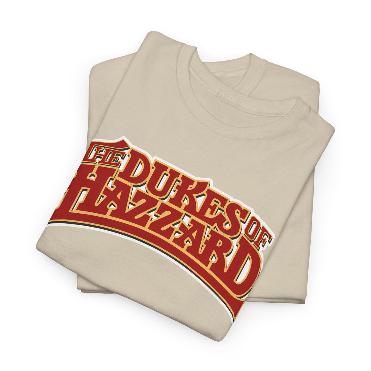 Dukes of Hazzard Retro Logo Cotton T-Shirt