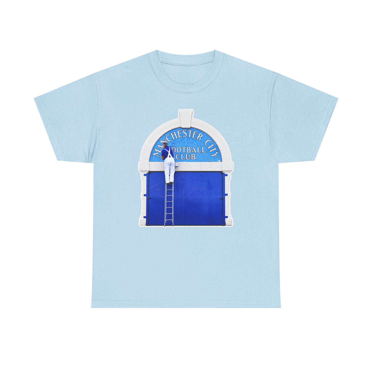 Manchester City Maine Road Inspired Cotton T-Shirt