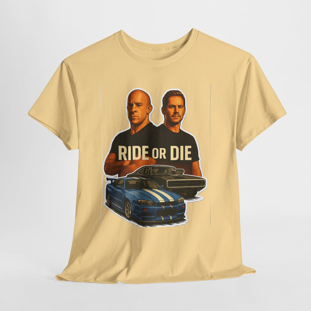 Ride or Die Street Racing Graphic Cotton Tee