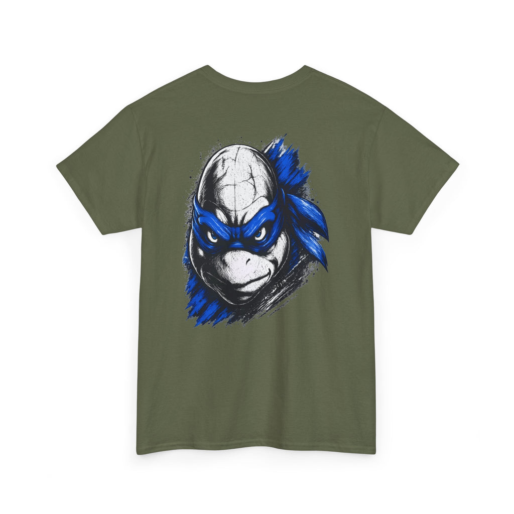 TMNT Leonardo Graphic Tee — Blue Mask Turtle T-Shirt