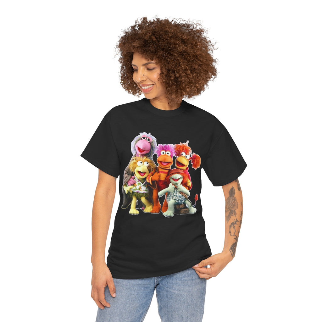 Fraggle Rock Characters T-Shirt — Vintage 80s Kids TV Crew Tee