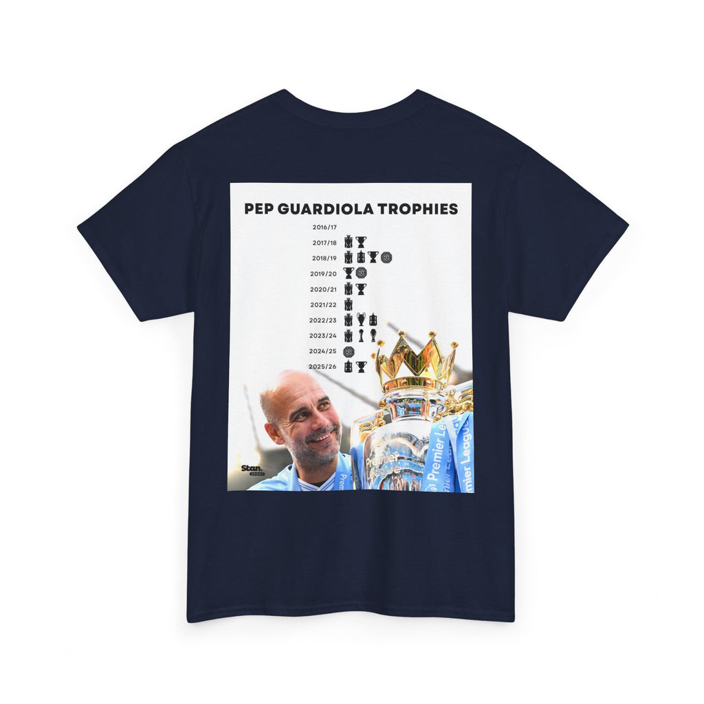 Pep Guardiola Trophies Graphic Tee