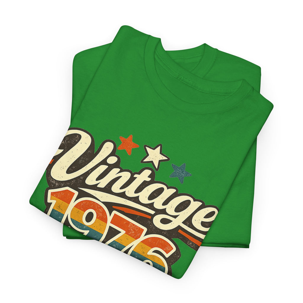 Vintage 1976 Retro Graphic Tee — Classic Birthday or Anniversary Gift