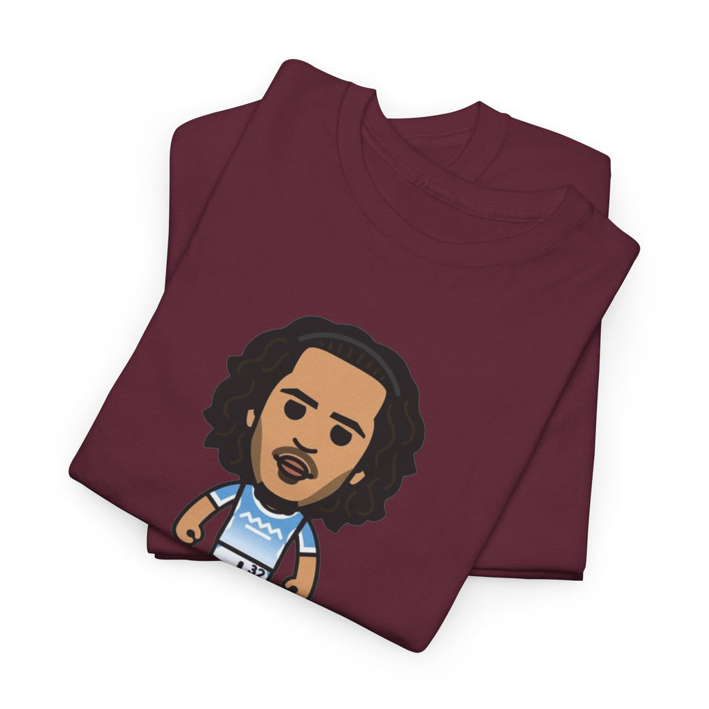 Ayyoub Bouaddi Manchester City Cartoon Character Cotton T-Shirt