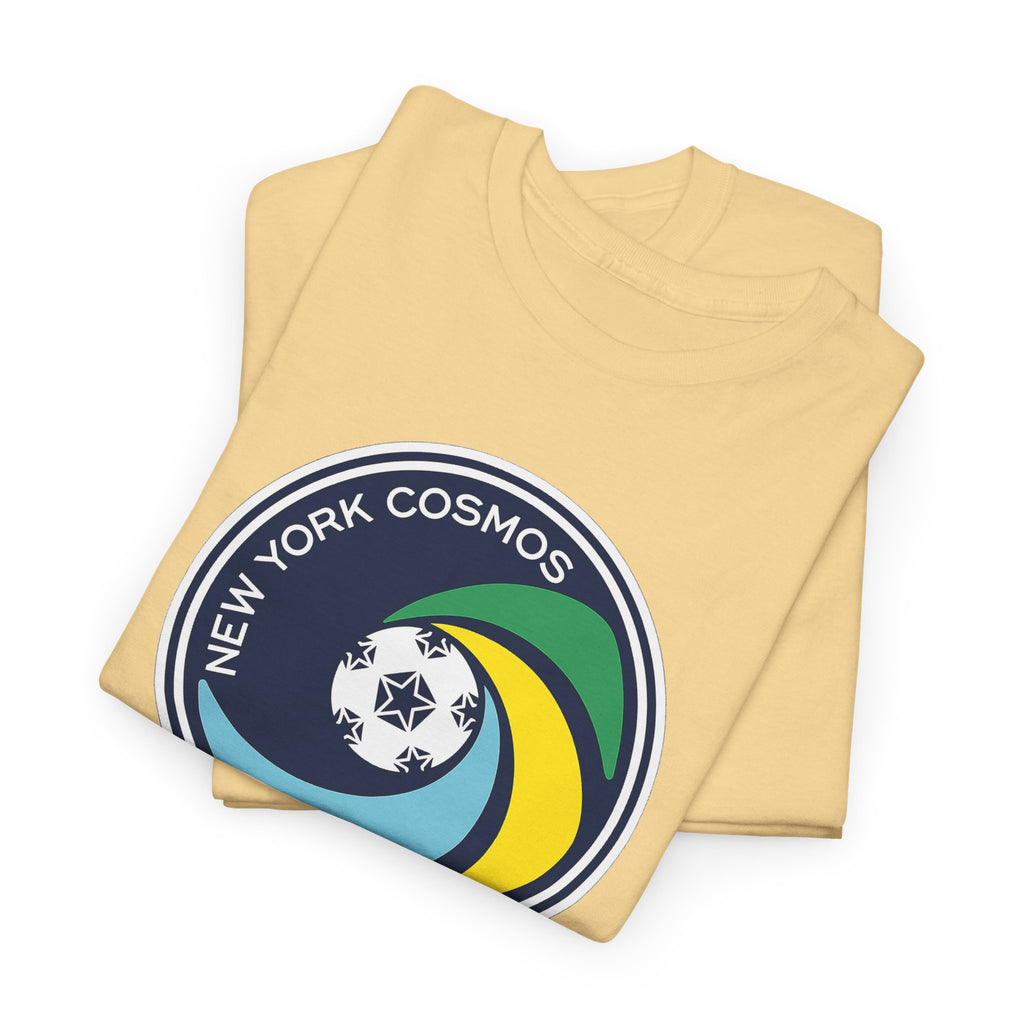 New York Cosmos Retro Logo Cotton T‑Shirt — Vintage Soccer Tee