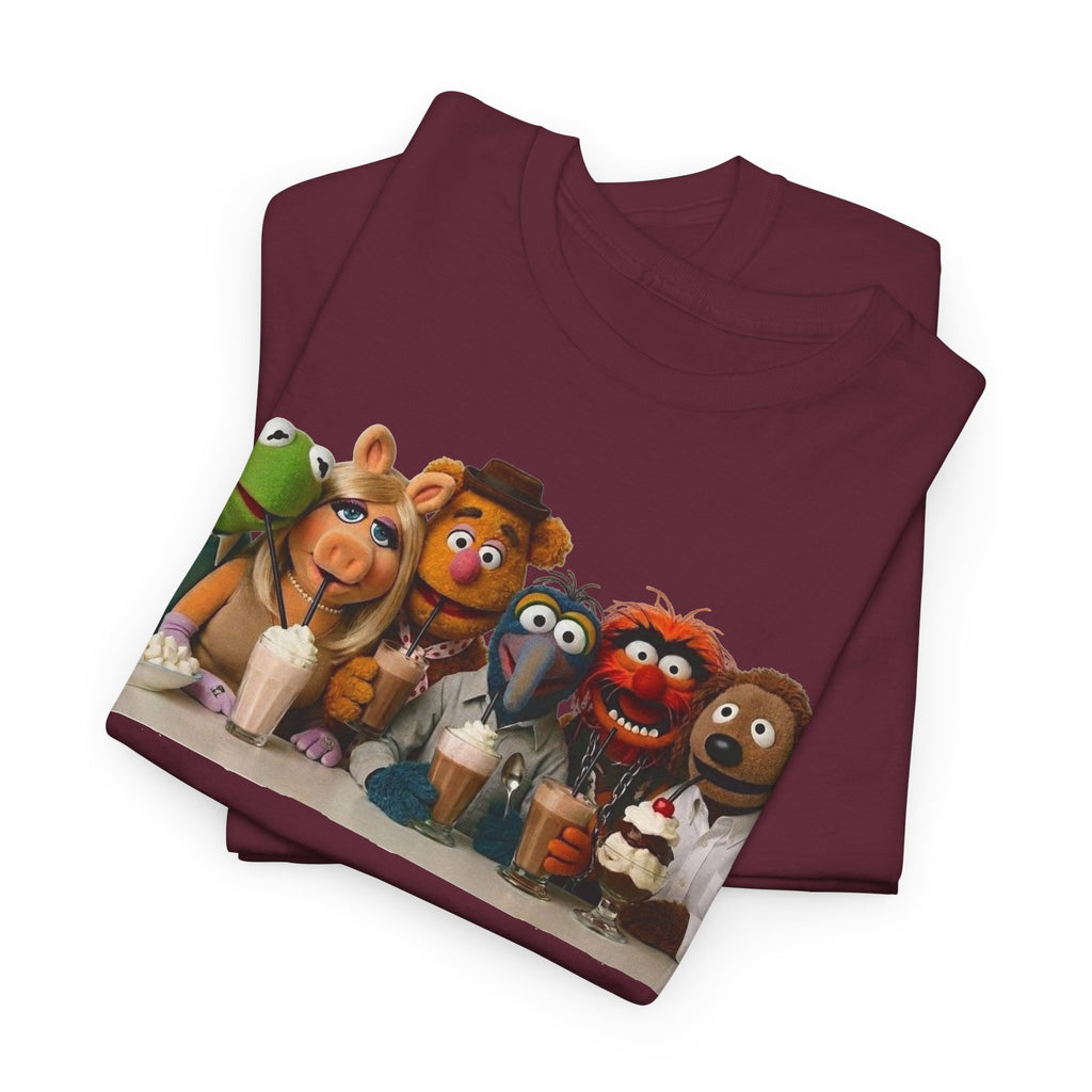 Muppet Cast Retro Poster Cotton T-Shirt
