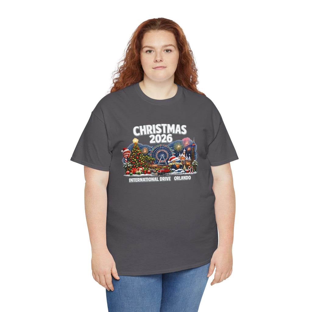 Christmas 2026 Orlando T-Shirt — International Drive Holiday Souvenir