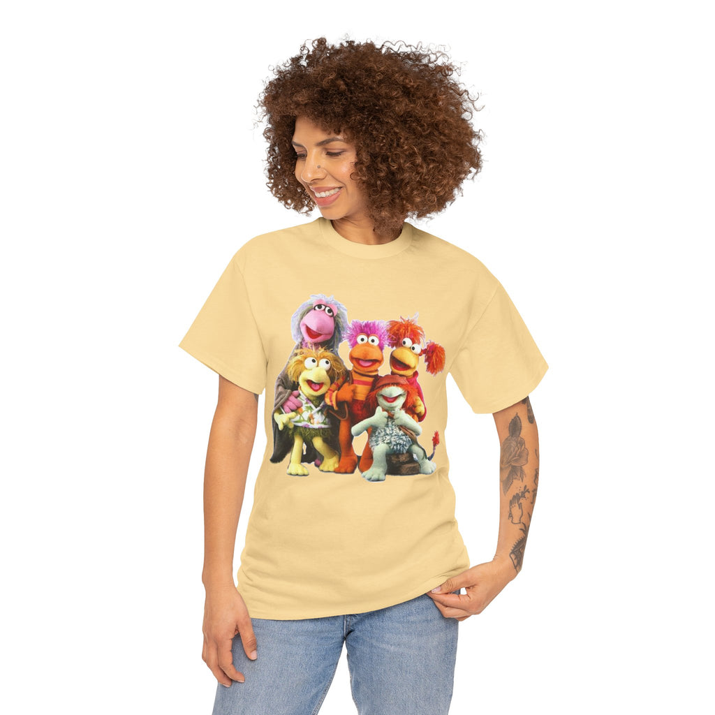 Fraggle Rock Characters T-Shirt — Vintage 80s Kids TV Crew Tee