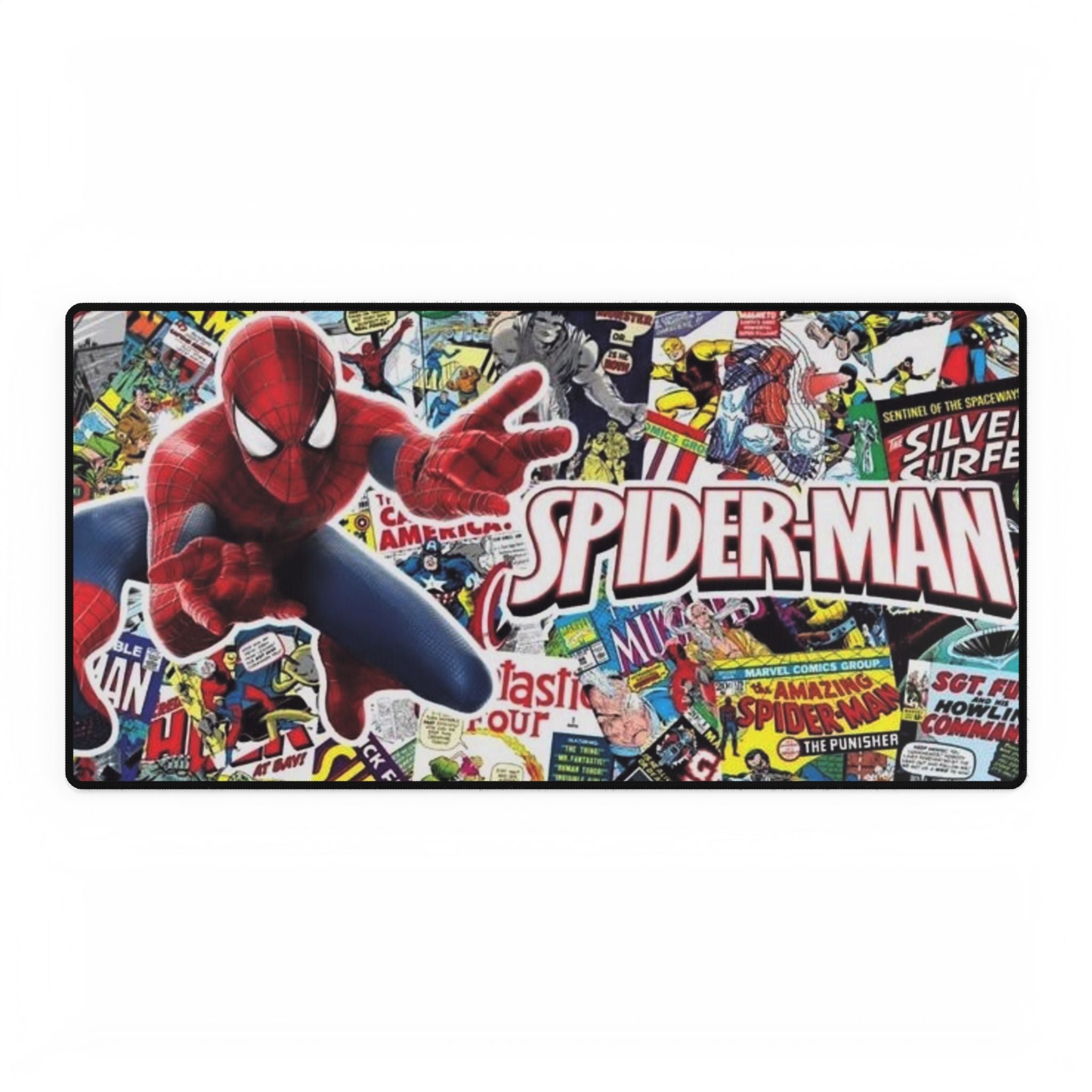 Spider-Man Comic Collage Desk Mat