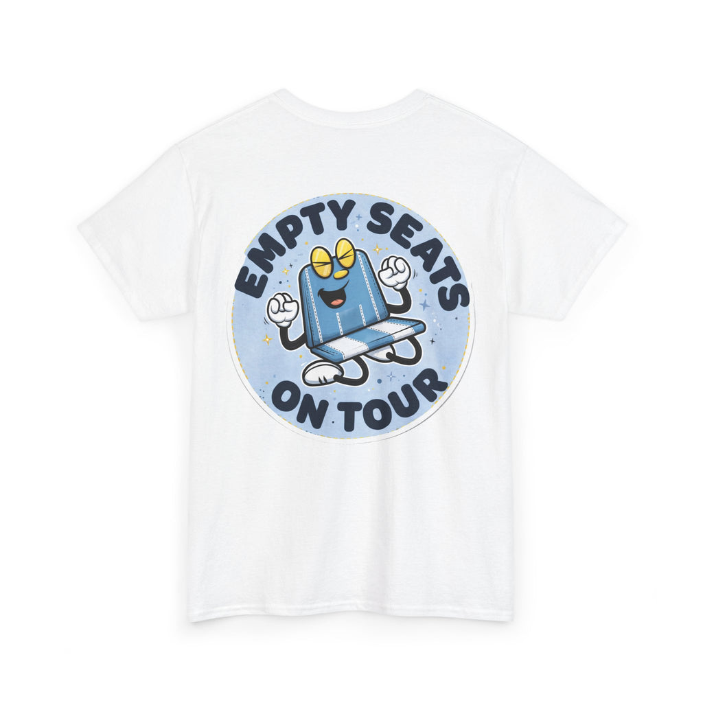 Manchester City T-Shirt — 'Empty Blue Seats On Tour' Retro Skate Graphic Tee