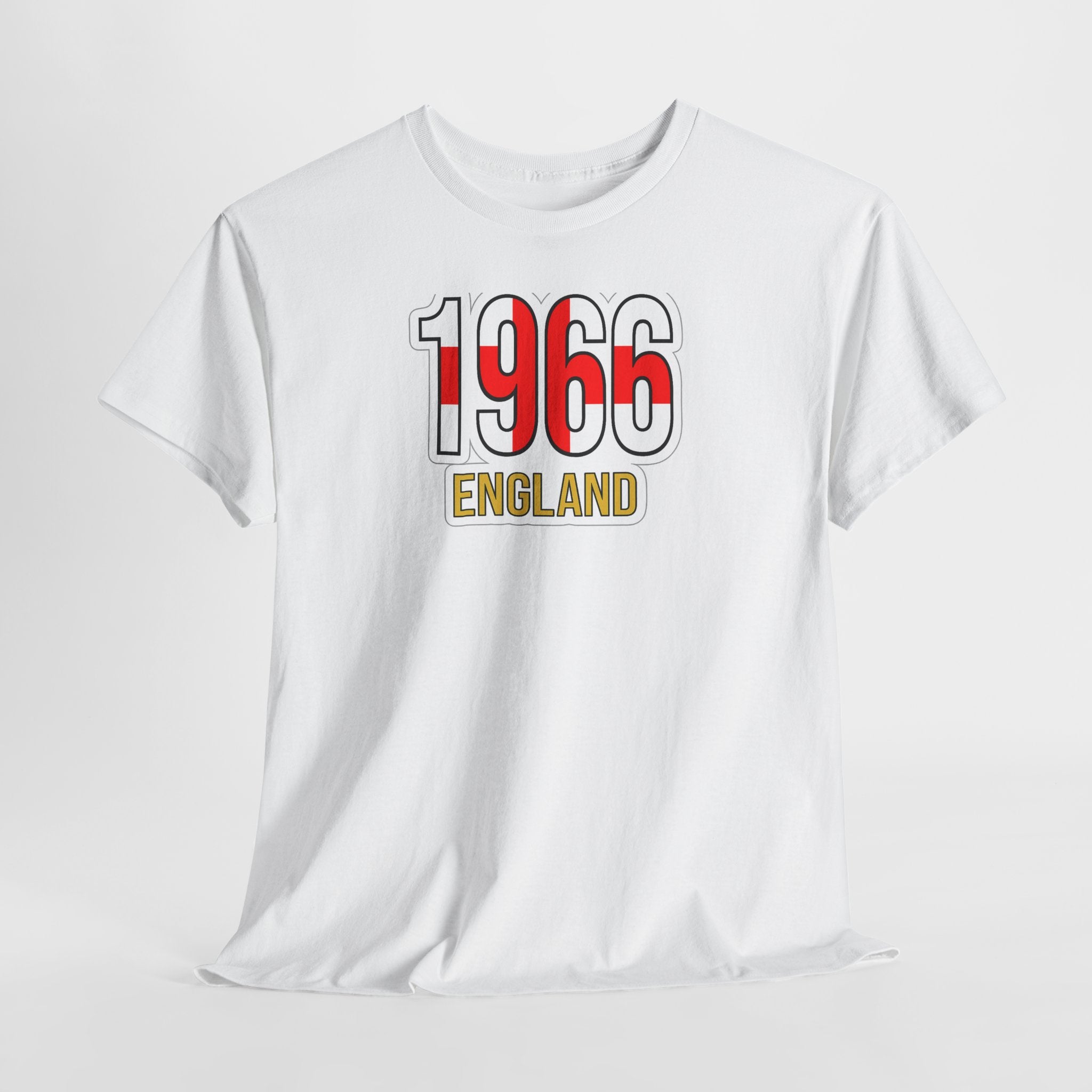 1966 England T‑Shirt – Retro World Cup Winners Football Tee