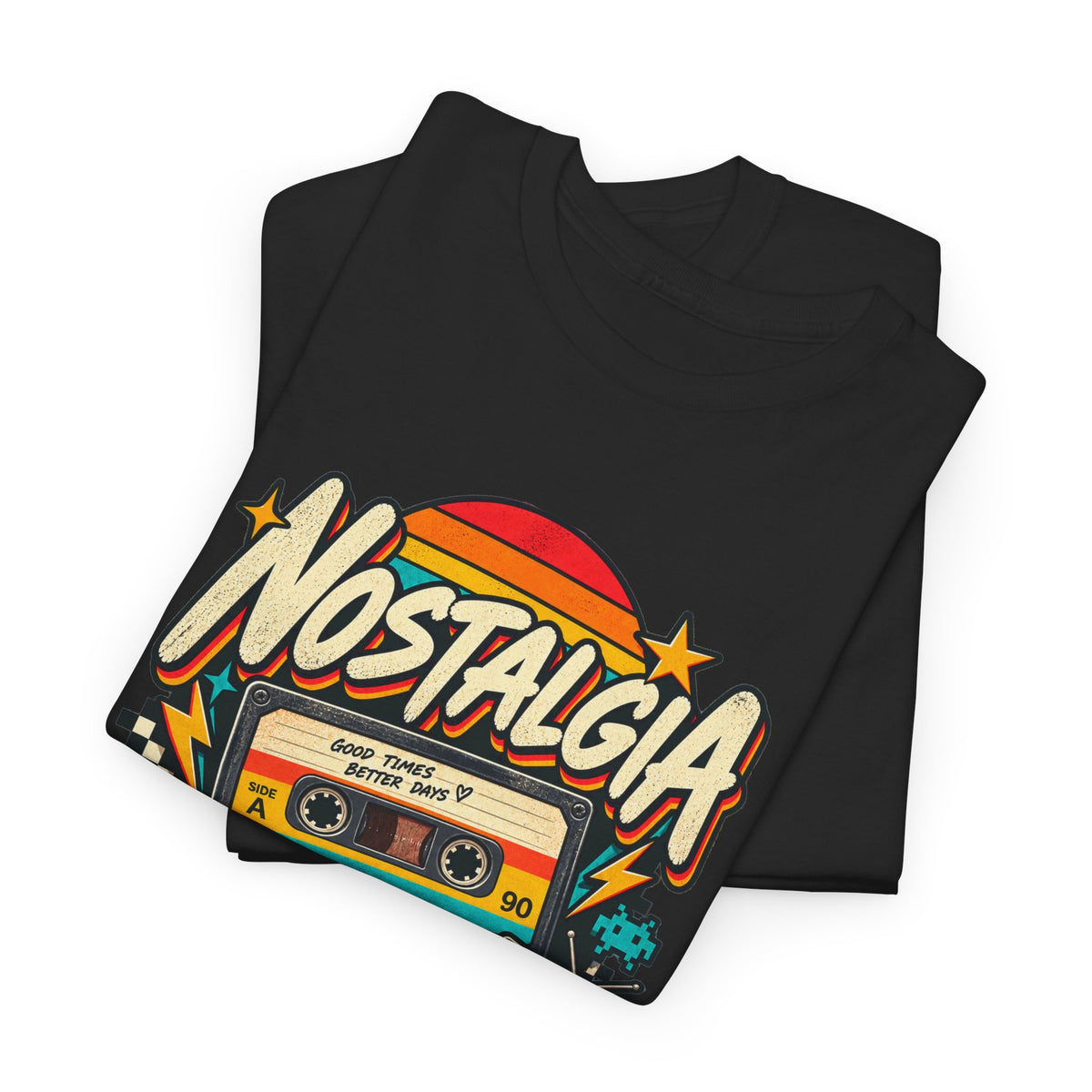 Nostalgia Never Gets Old Unisex Heavy Cotton Tee
