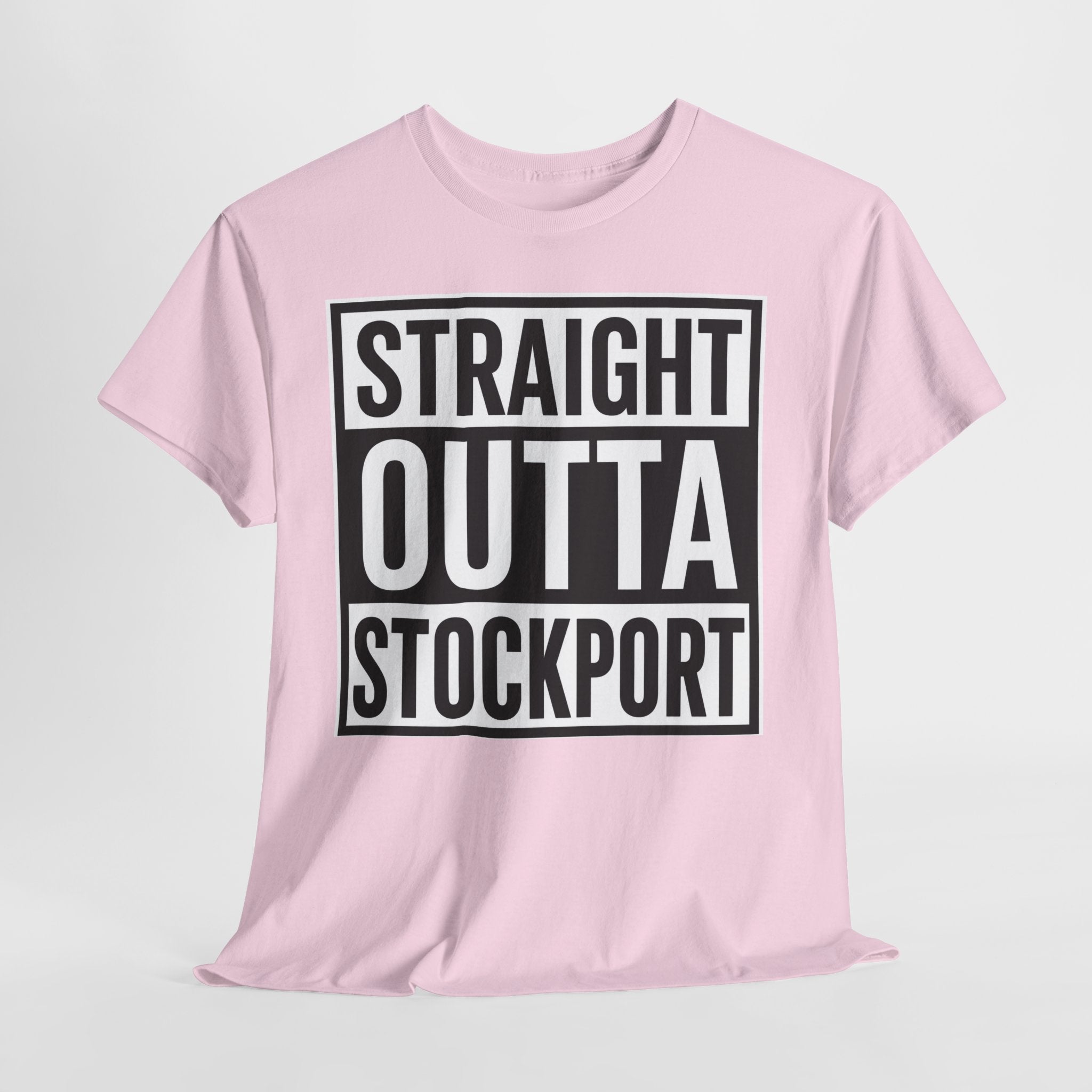 Straight Outta Stockport T-Shirt — Bold City Pride Tee