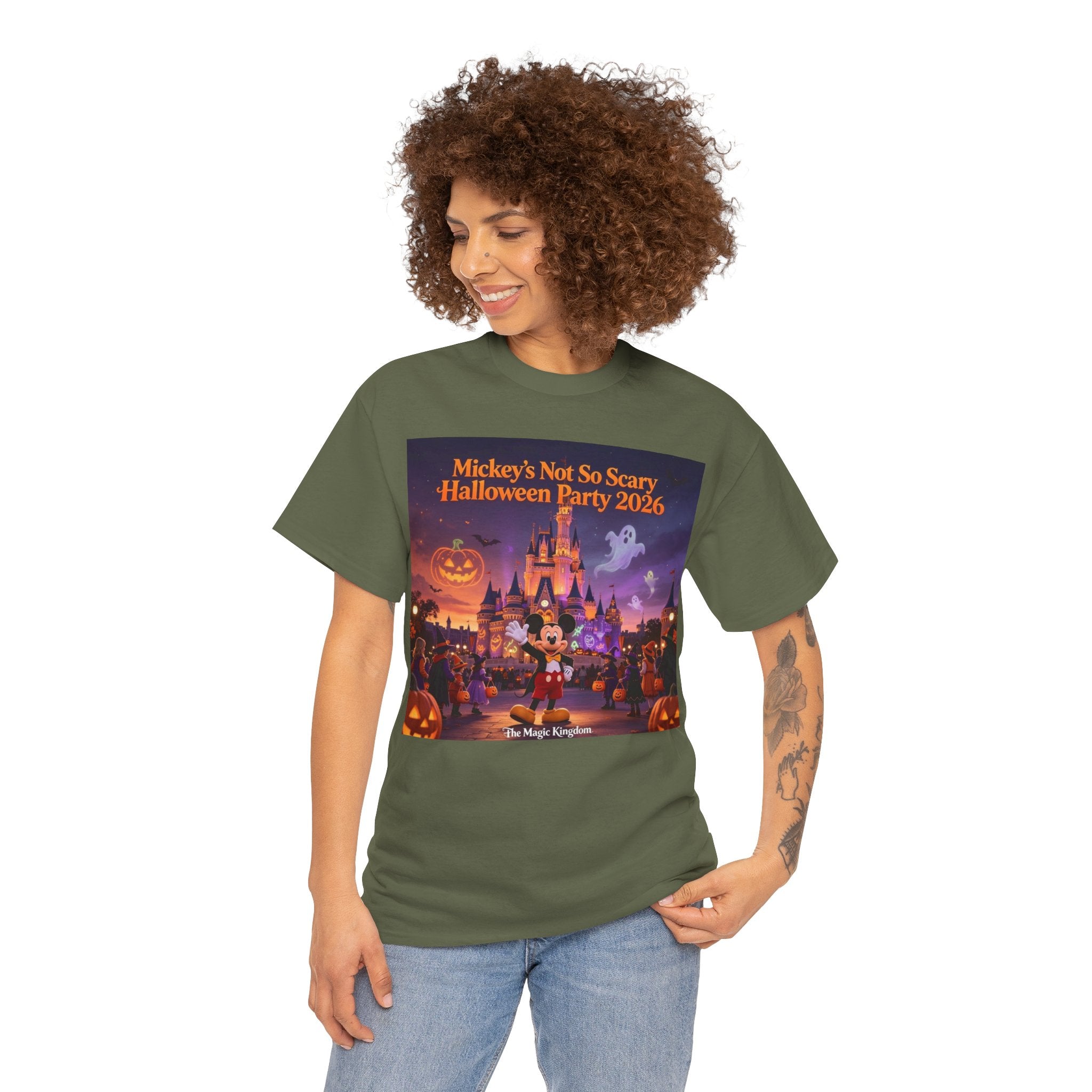 Halloween Party Tee — "Mickey's Not So Scary Halloween Party 2026"