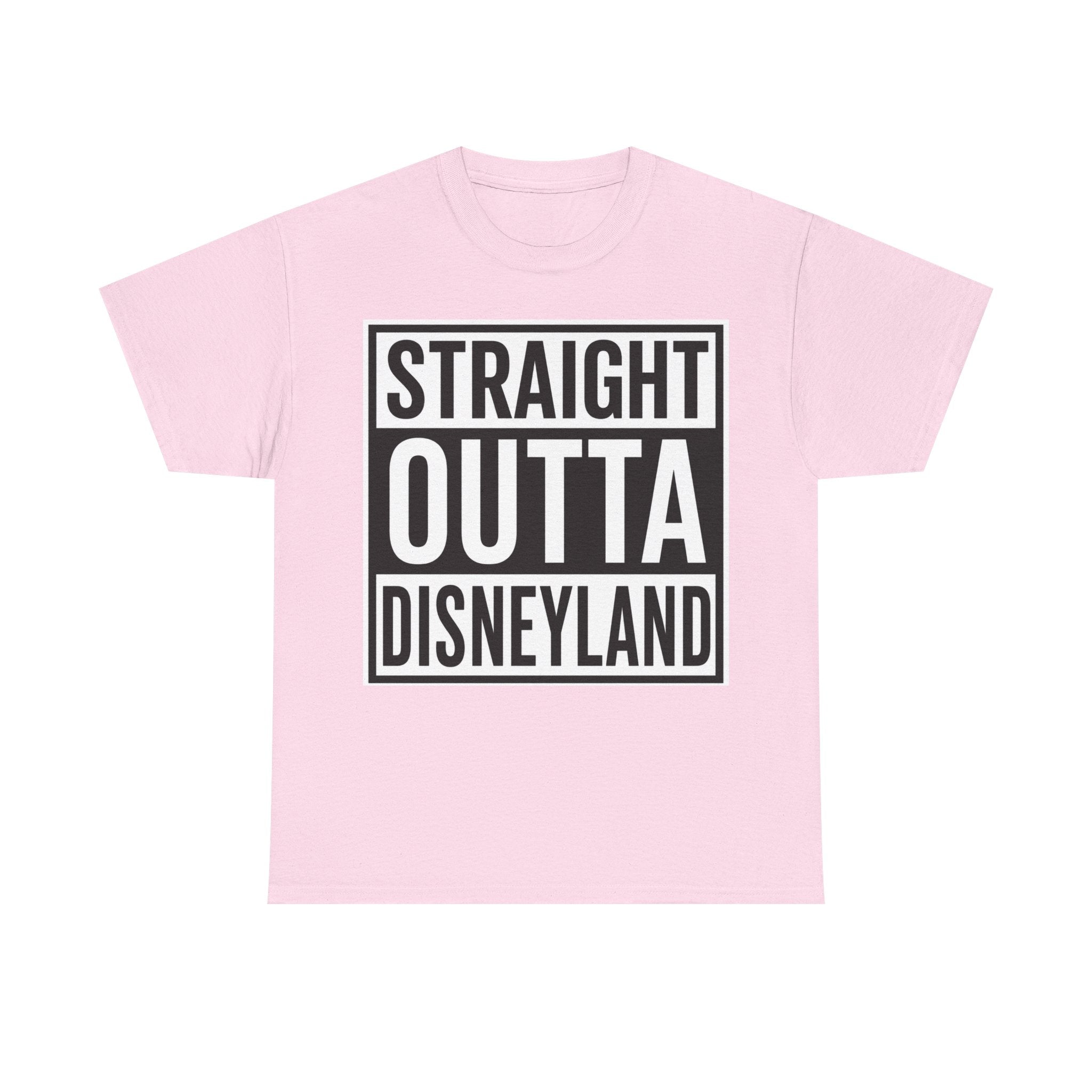Straight Outta Disneyland T-Shirt — Funny Theme Park Vacation Shirt