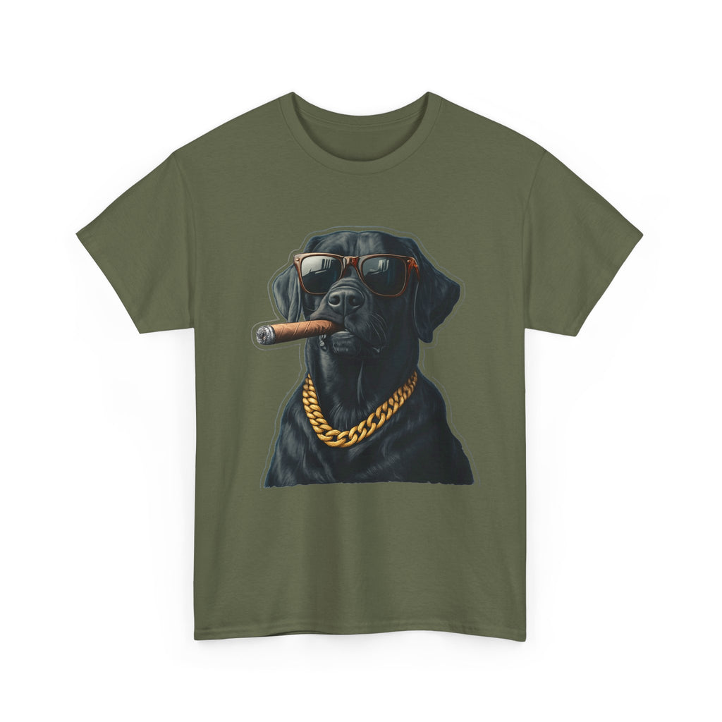 Cool Rottweiler Smoking Cigar Graphic Tee — Dog Lover Streetwear