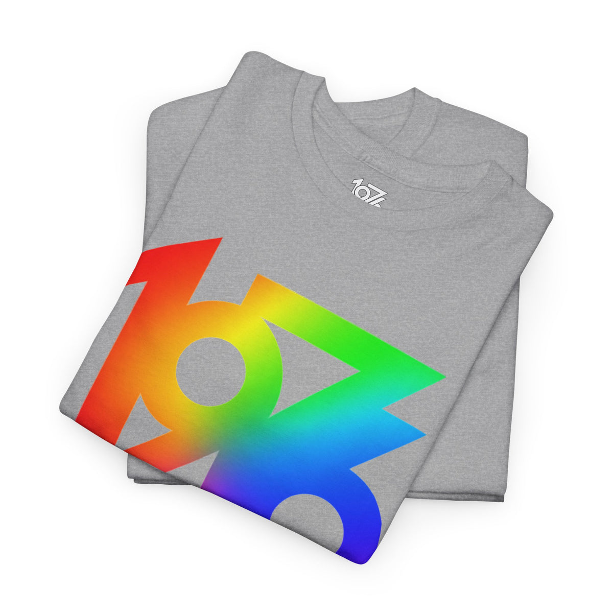 1976 Collection Rainbow Retro Tee / Cotton T-Shirt