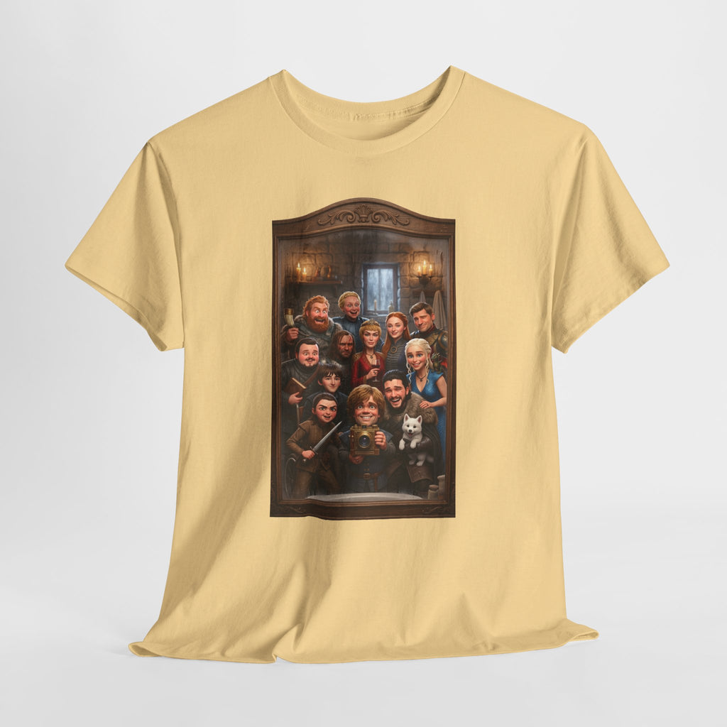 Game of Thrones Cast Portrait Inspired Cotton T-Shirt