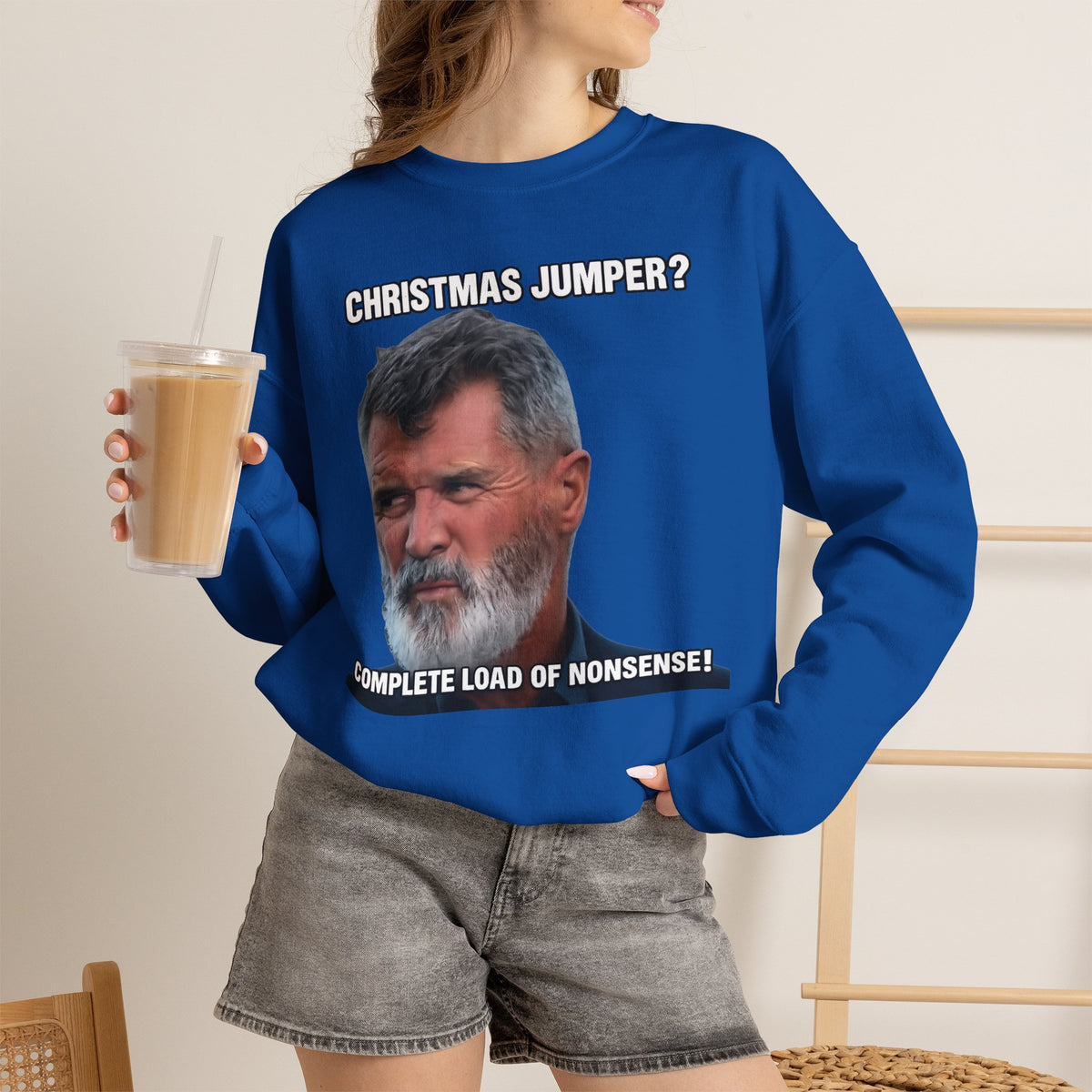 Roy Keane Christmas Jumper? Complete Load of Nonsense Sweatshirt