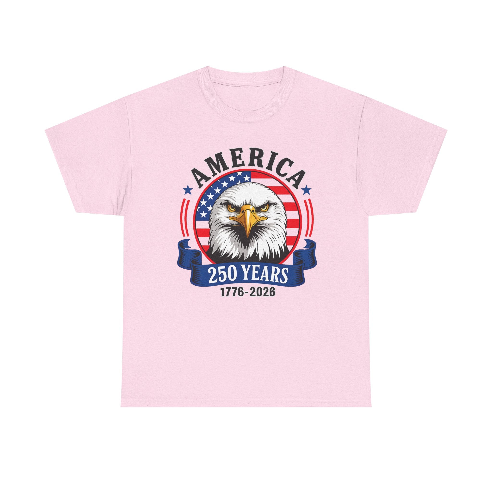 America 250 Years T-Shirt – Bald Eagle 1776–2026 Patriotic Tee