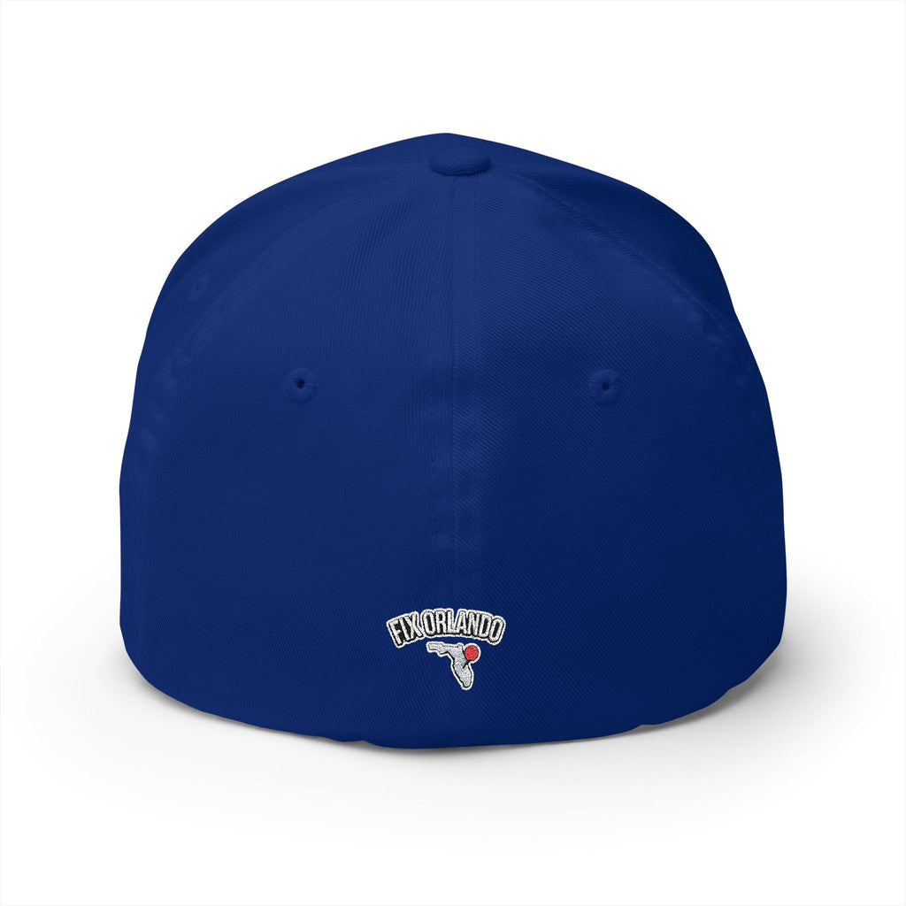 Fix Orlando Embroidered Cap — Vintage Palm & Golf Ball Hat