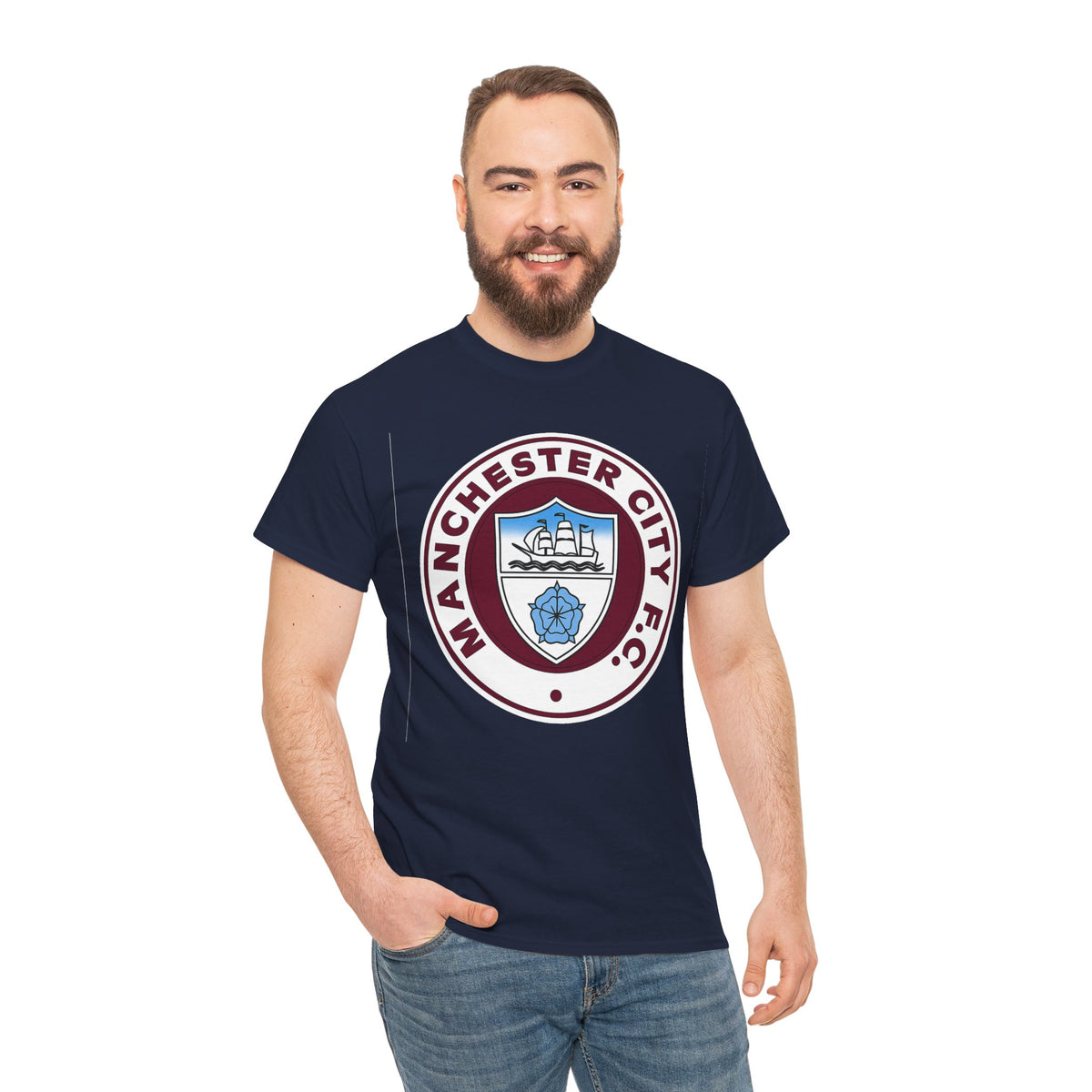 Manchester City F.C. Logo T-Shirt — Football Fan Tee