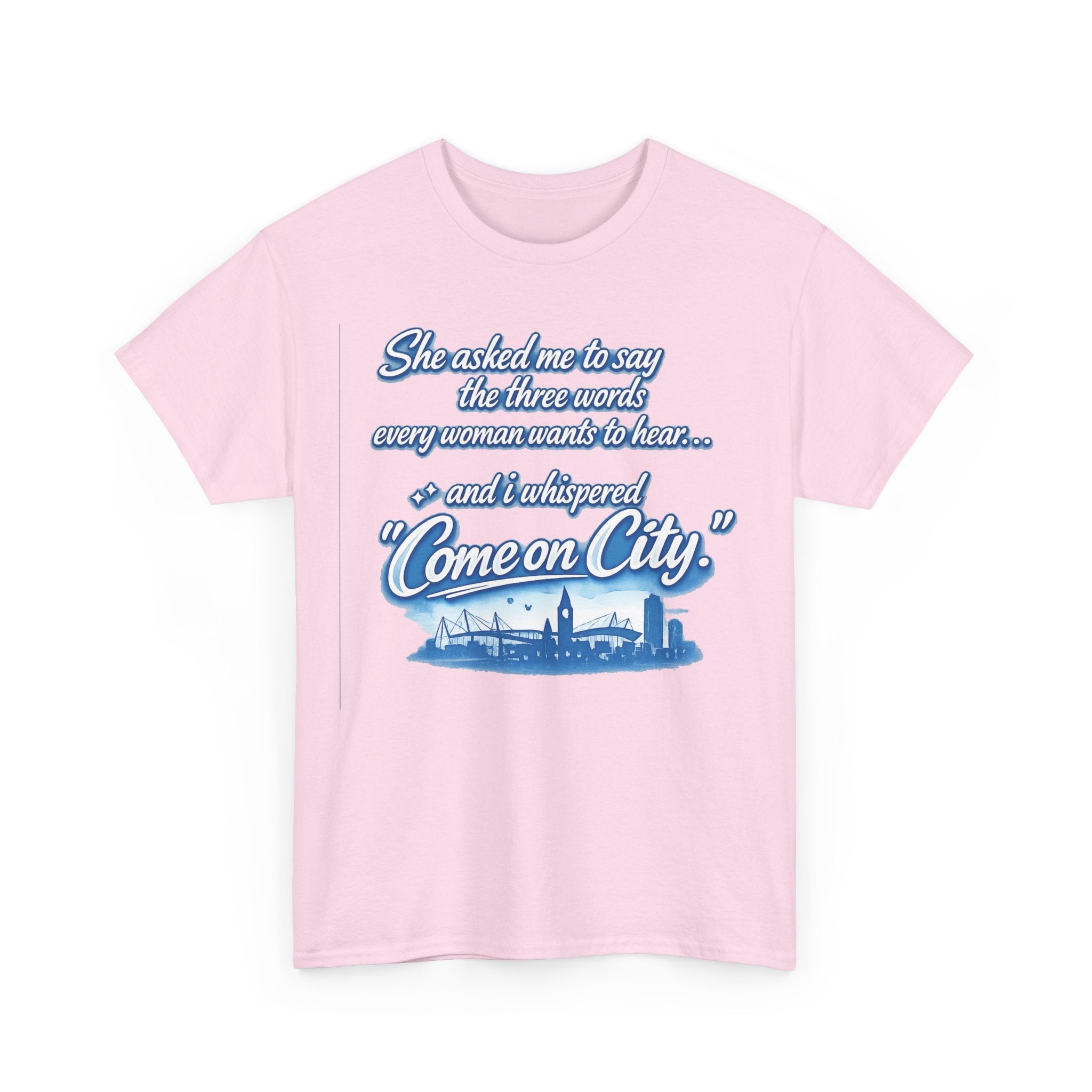 Come on City Skyline Tee — Retro Script Urban Pride T‑Shirt