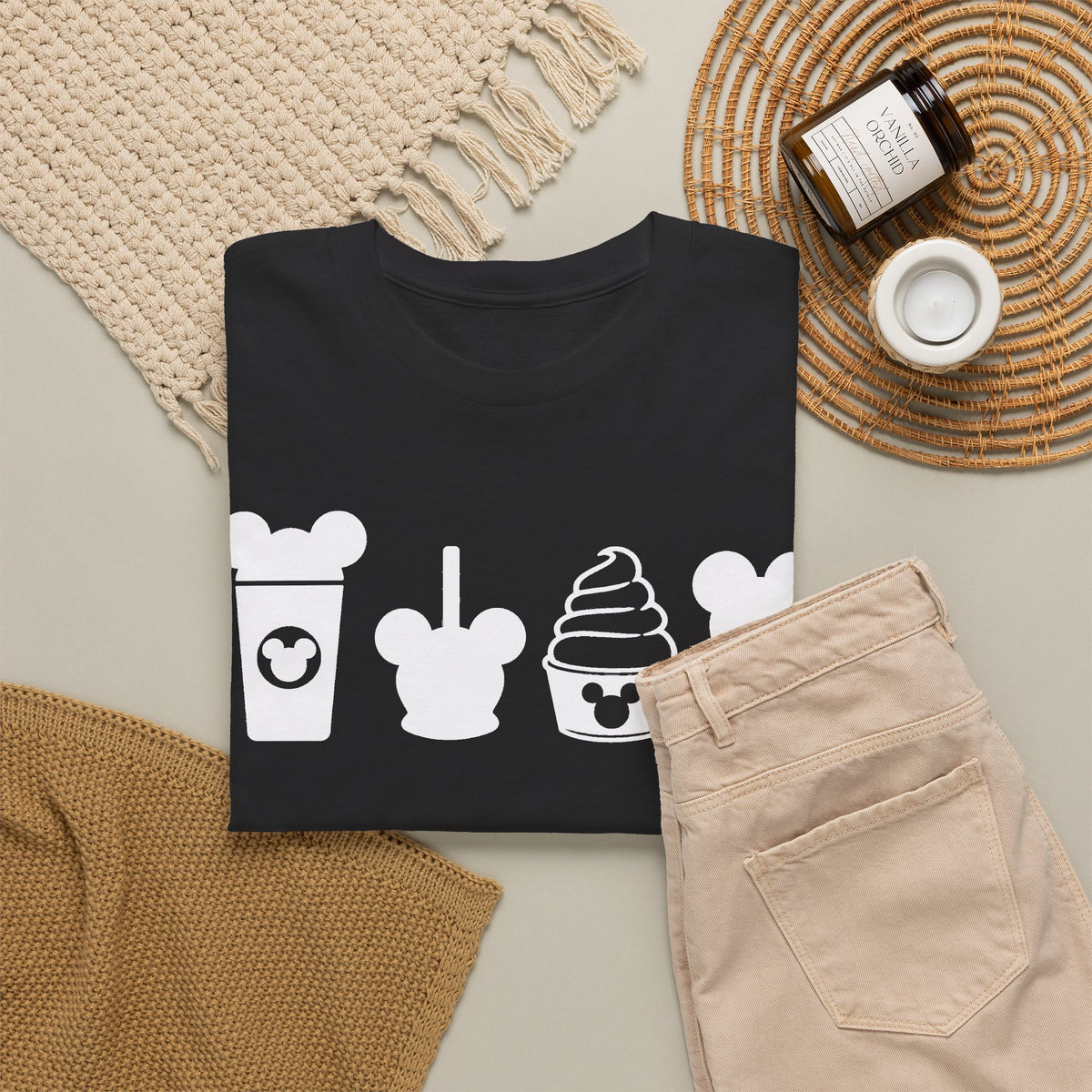 Disney snacks inspired Unisex Heavy Cotton Tee