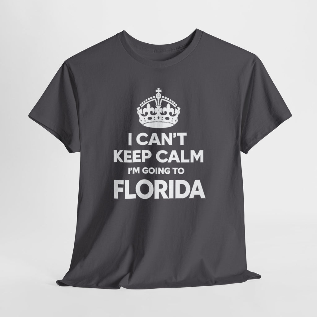 I Can't Keep Calm — Florida Vacation T-Shirt